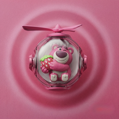 HeliBuddy - Ambientador de coche animado con luz
